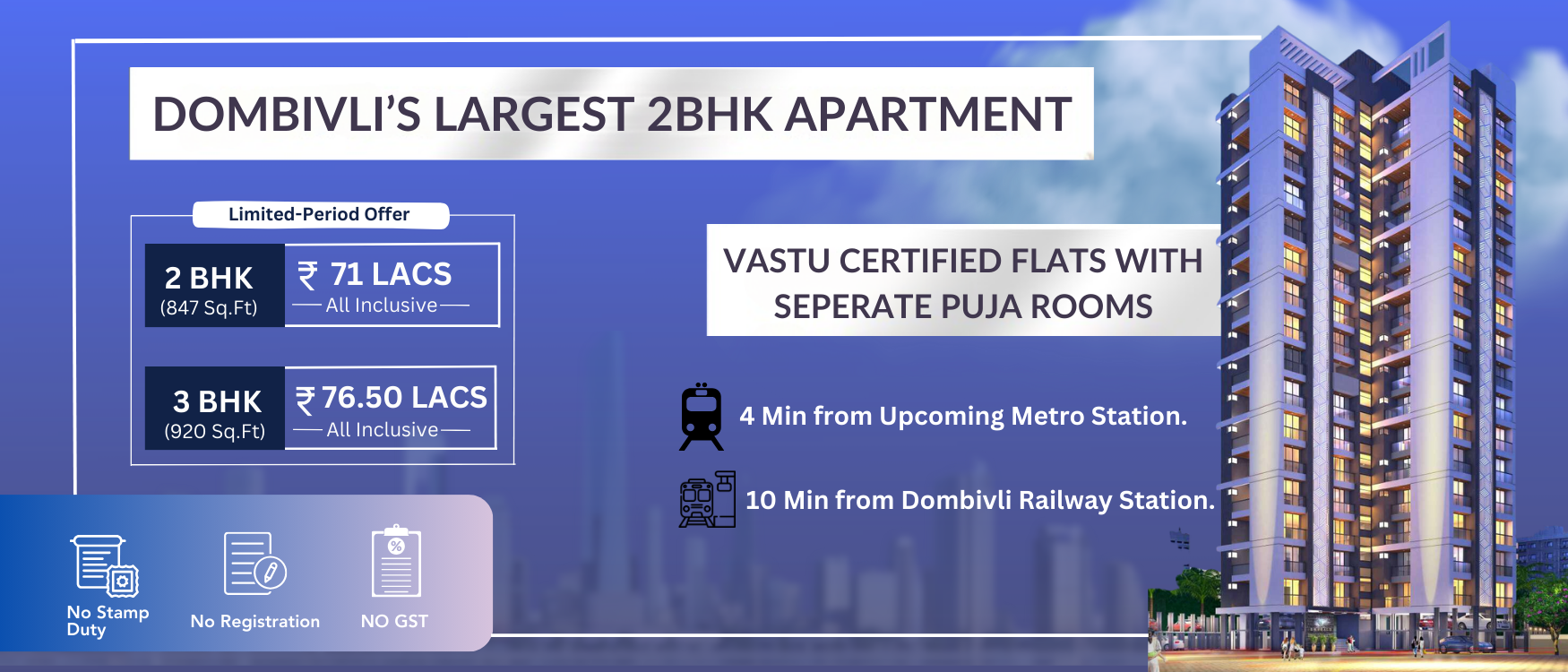 Apartments in Dombivli